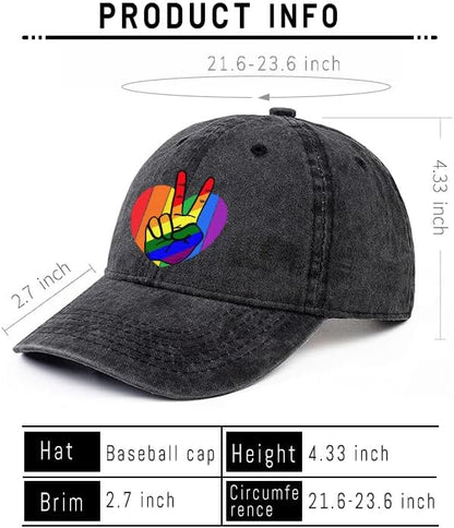 Negi Retro Baseball Cap Denim Hat for Women Female Washed Distressed Adjustable Dad Hats Unconstructed Cotton