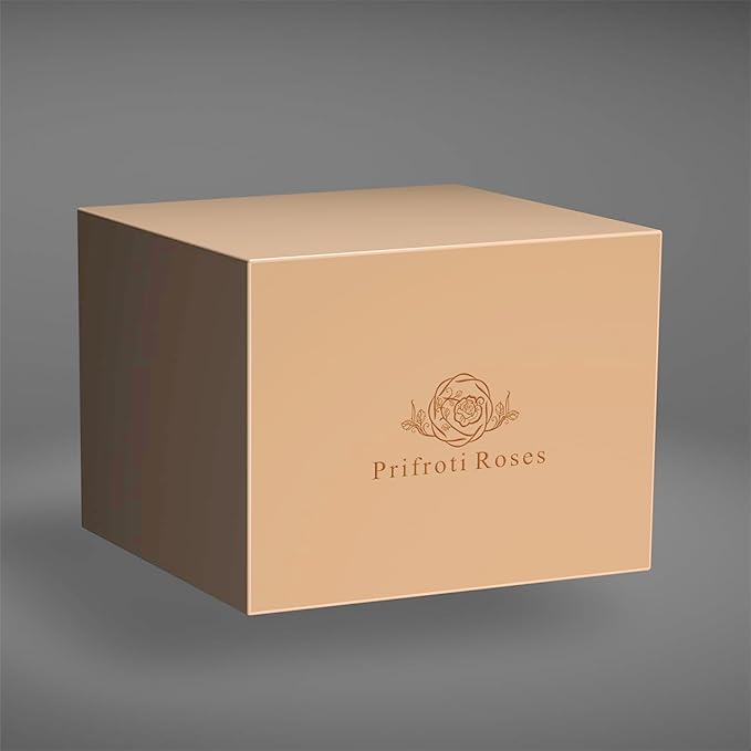 27 Flowers in a Luxury Suede Box, Birthday Gifts for Women, Preserved Flowers, Mothers Day Roses Gift for Mom, Hot Pink
