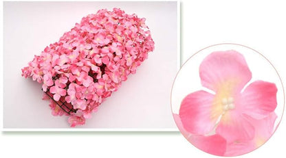 10Pcs 16"x 24" Artificial Flower Wall Panels,Flower Wall Mat Silk Flower Panels for Outdoor Garden Backyard Fence Fence Privacy Screen and Indoor Wall Decor (10Pcs Pink)