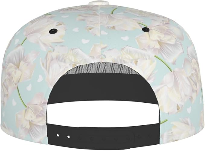 Tulip Flower Baseball Cap for Women Baseball Caps Flower Hat Tulip Baseball Hats Womens Cap for Outdoor