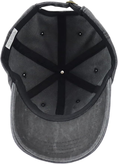 Life is Better in The Garden Hat for Women, Adjustable Embroidered Cotton Gardening Baseball Cap
