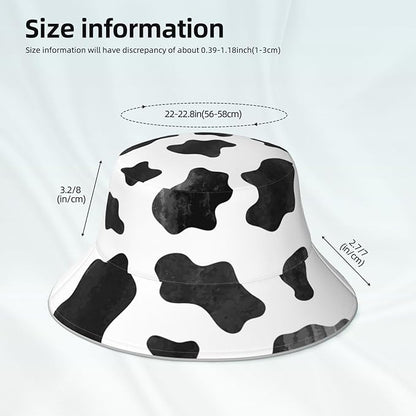 Bucket Hat Beach Summer Sun Hat Reversible Fisherman Hats Double Sided Wearing for Women Men Boys Girls