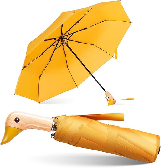 Duck Umbrella – Cute Duck with Adorable Duck Handle, The Perfect Duck Umbrella for Duck Lovers