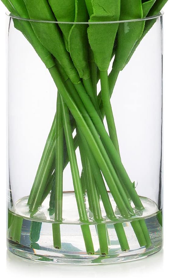 Enova Floral Craft Water and Simulated Fake Water Flower Cast Crystal Epoxy Resin A/B Creates Clear Acrylic Water Simulation for Flower Arrangements (32OZ)