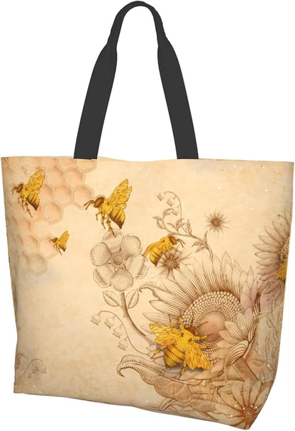 Shoulder Bag Large Reusable Eco-friendly Shopping Bags Portable Storage Handbag