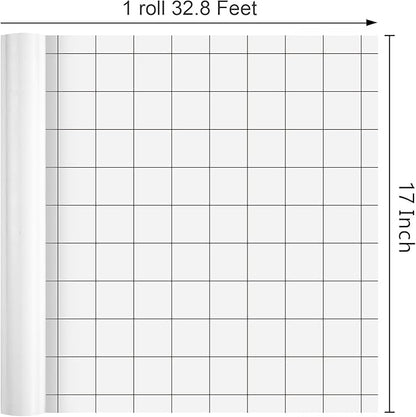 Merture White Wrapping Paper Roll - 17 In X 32.8 Ft(46.5 sq.ft.) Metallic Pure White Gift Wrap with Grid Cutting Lines for Christmas, Wedding, Birthday, Valentines Day, Mothers Day, Baby Shower