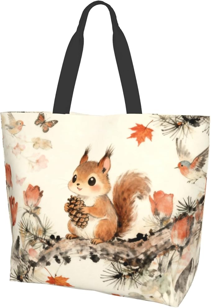 Shoulder Bag Large Reusable Eco-friendly Shopping Bags Portable Storage Handbag