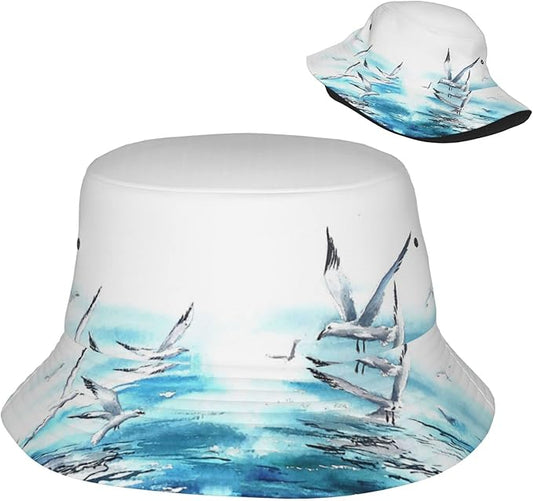 Bucket Hats for Women Sun Beach Travel Cap Unisex Men Bucket Hat