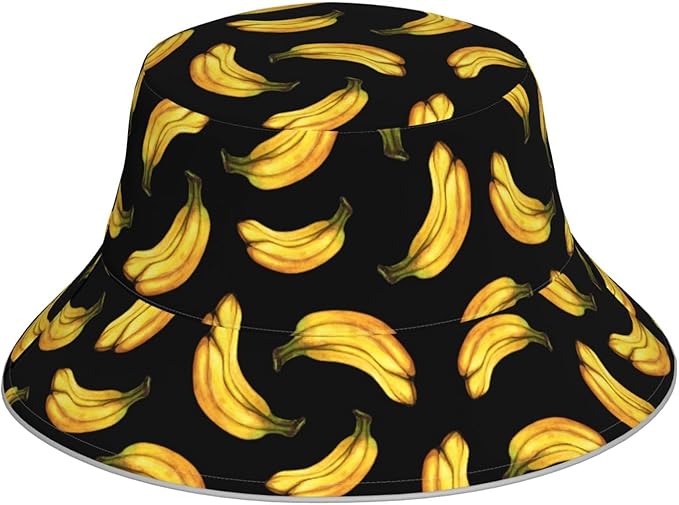 Bucket Hat Beach Summer Sun Hat Reversible Fisherman Hats Double Sided Wearing for Women Men Boys Girls