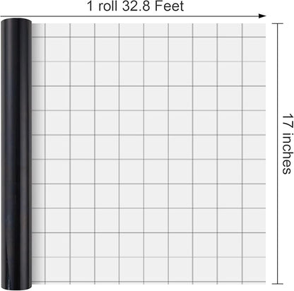 Merture Metallic Black Wrapping Paper Roll - 17 In X 32.8 Ft(46.5 sq.ft.) Solid Color Gift Wrap with Grid Cutting Lines for Halloween, Birthday, Valentines Day, Fathers Day, Halloween, Graduation