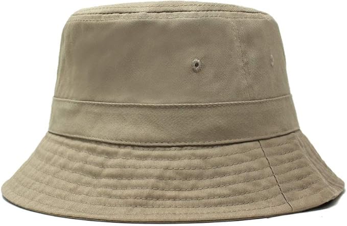 Hot Summer Bucket Hat - Trendy Cotton Sun Hat for Beach, Golf, Fishing - Fun Outdoor Vacation Boonie for Men and Women