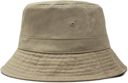 Hot Summer Bucket Hat - Trendy Cotton Sun Hat for Beach, Golf, Fishing - Fun Outdoor Vacation Boonie for Men and Women
