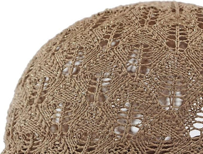 FASHIXD Knit Mesh Baseball Cap for Women - Breathable Summer Trucker Hat
