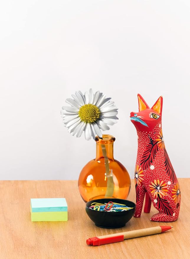 Serene Spaces Living Set of 6 Small Amber Ball Bud Vase, Vintage Glass Bottle Vases for Weddings, Events, Parties, Floral Centerpieces for Home Decor, Measures 3" Diameter & 4" Tall