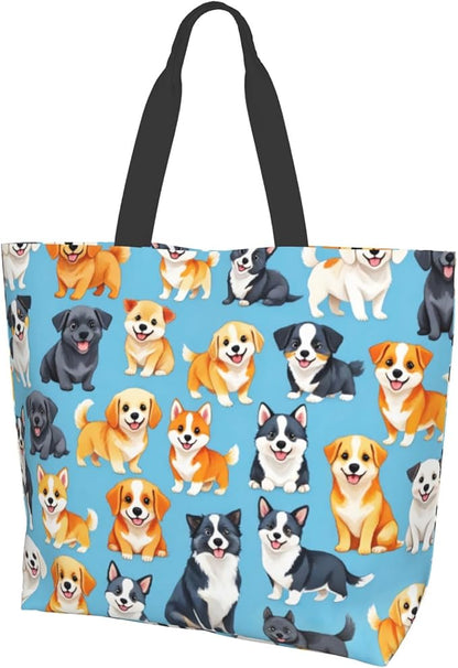 Shoulder Bag Large Reusable Eco-friendly Shopping Bags Portable Storage Handbag