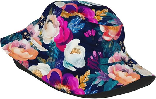 Bucket Hats Fashion Sun Cap Packable Outdoor Fisherman Hat for Women and Men Travel