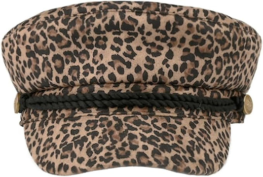 Funky Junque Newsboy Hat for Women – Trendy Greek Fisherman Cap, Classic Women's Baker Boy Newsies Hat, Ladies Fashion Caps