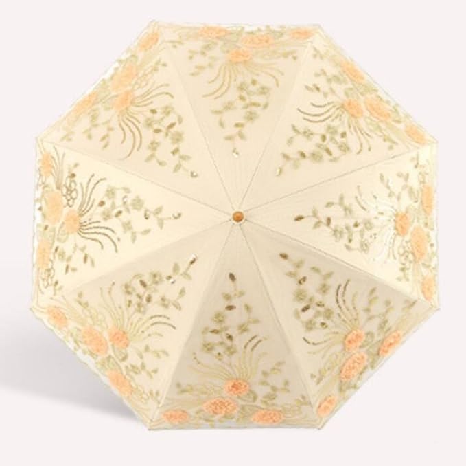 Honeystore Flower Lace Parasols for Wedding Party Lace Bridal Umbrella