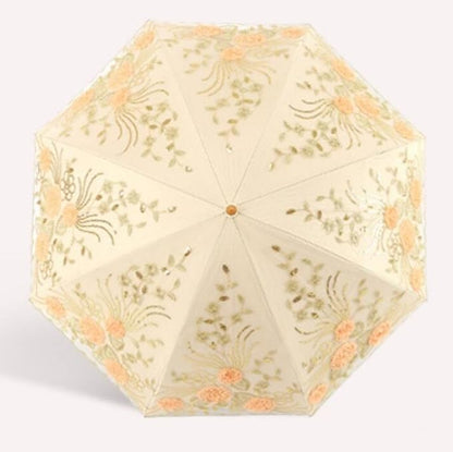 Honeystore Flower Lace Parasols for Wedding Party Lace Bridal Umbrella