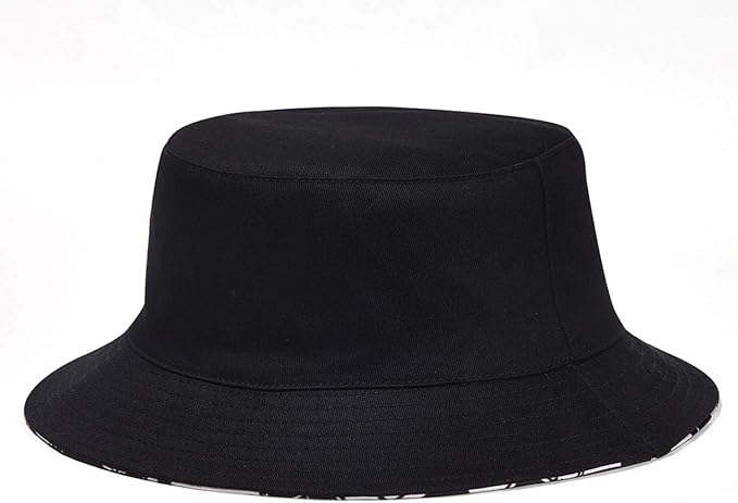 Quanhaigou Bucket Hat for Men Women,Packable Reversible Printed Sun Hats,Fisherman Outdoor Summer Travel Hiking Beach Caps