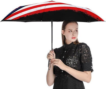 Fashion 3 Fold Sunny Rain Sunscreen Umbrella Portable Automatic Umbrella