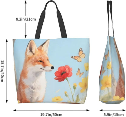 Shoulder Bag Large Reusable Eco-friendly Shopping Bags Portable Storage Handbag