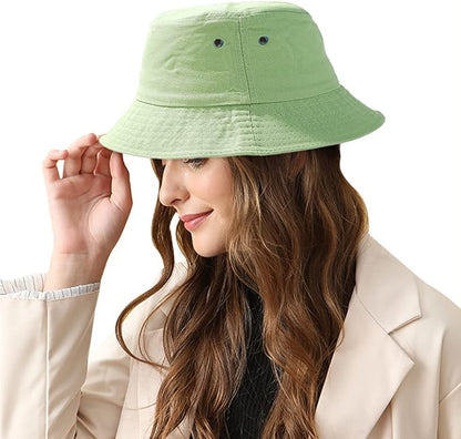 Malaxlx Unisex Bucket Hat Summer UPF 50+ Sun Protection Outdoor Beach Fishing Travel Hiking Hat