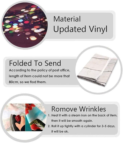AOFOTO 6x6ft Rose Garden Backdrop Photography Background Romance Red Roses Flowers Park Wall Blurry Grass Floors Kids Toddler Girl Portrait Photo Shoot Studio Props Wedding Ceremony Video Drape Vinyl