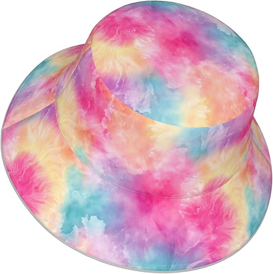 Bucket Hat Double-Side-Wear Reversible Sun Hat Beach Travel Hiking for Women Men