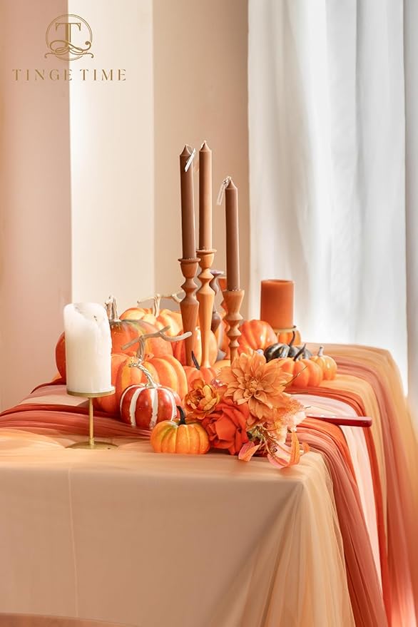 TINGE TIME Artificial Flowers Maple Red Flower Combo for DIY Autumn Wedding Bouquets Table Centerpieces Arrangements Party Baby Shower Home Fall Decorations