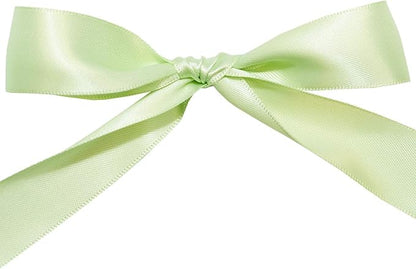 Morex Ribbon Double Face Satin Polyester Ribbon, 7/8" x 50 Yd, Seafoam Green, Silk Ribbons for Gift Wrapping, Birthday Gifts, Satin Dress for Women, Crafts, Wedding