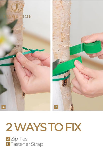 TINGE TIME Artificial Arch Flowers Kit Pack of 5, Wedding Decorations for Reception with Hanging Flowers, Wedding Arch Silk Floral Arrangements Ceremony Backdrop Bridal Shower Outdoor Party Decor