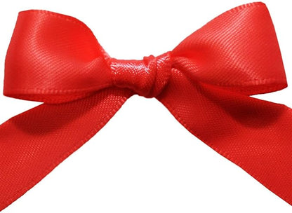 Morex Ribbon Double Face Satin Ribbon 5/8" X 50 YD Hot Red Ribbon for Gift Wrapping, Birthday Gift Cards, Satin Dress for Women, Silk Ribbons for Crafts, Wedding Gifts for Couple