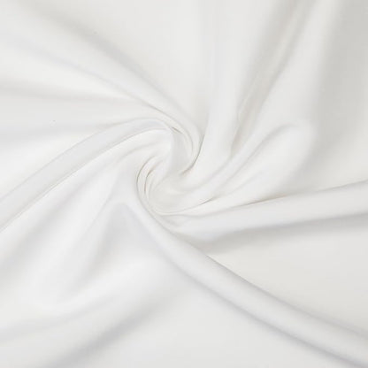 Gee Di Moda Rectangle Tablecloth - 90 x 156 Inch White Table Cloth for 8 Foot Table with Floor-Length Drop - Heavy Duty Washable Fabric - 8 Ft Buffet Table, Holiday Party, Wedding & Baby Shower