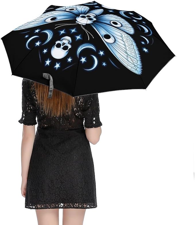 Fashion 3 Fold Sunny Rain Sunscreen Umbrella Portable Automatic Umbrella