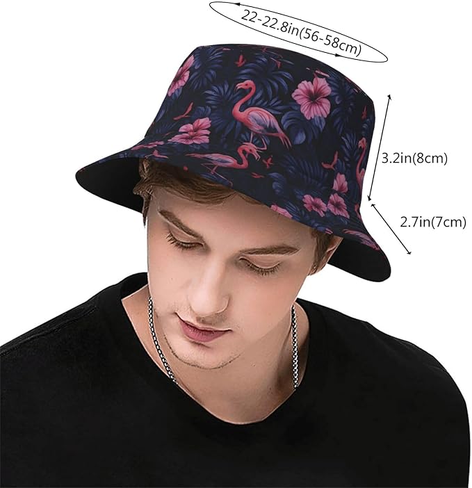 I Love U Bucket Hat Novelty Sun Hats Trendy Fisherman Cap for Men and Women