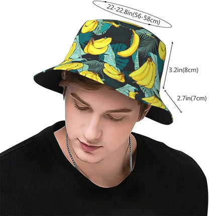 Bucket Hat Summer Beach Fisherman Cap Packable Sun Hats
