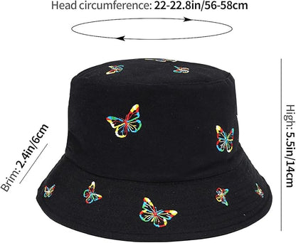 Bucket Hats for Women Man Cute Sun Beach Fisherman Hats