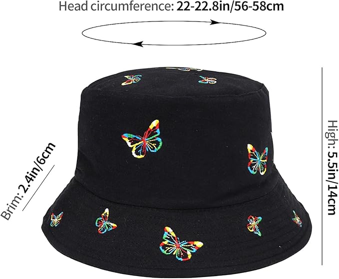 Bucket Hats for Women Man Cute Sun Beach Fisherman Hats