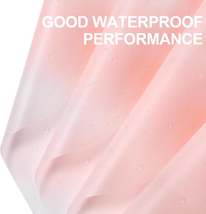 WRAPAHOLIC 20 Sheets Flower Wrapping Paper - 22.4 x 22.4 inch Pink Gradient Color Water-Resistant Floral Bouquet Wrapping Paper, Florist Supplies Packaging for Wedding Birthday Gift DIY
