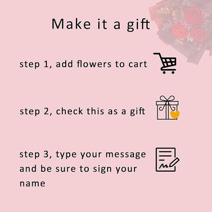 Vrioca Flowers for Delivery, Preserved Flowers Bouquets, Birthday Gifts for Women Mom