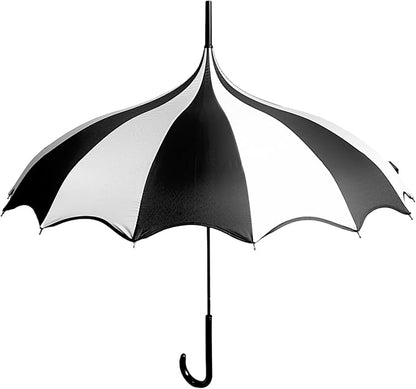 Full Size Dark Wing Pagoda Umbrella - Ideal for All Weather, Perfect for Vampires, Gothic Enthusiasts, and Lovers of Unique Bat Wing Style