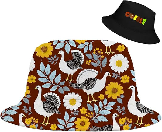 Bucket Hat Unisex for Men Women Funny Fashion Fishing Hat Cute Fisherman Cap