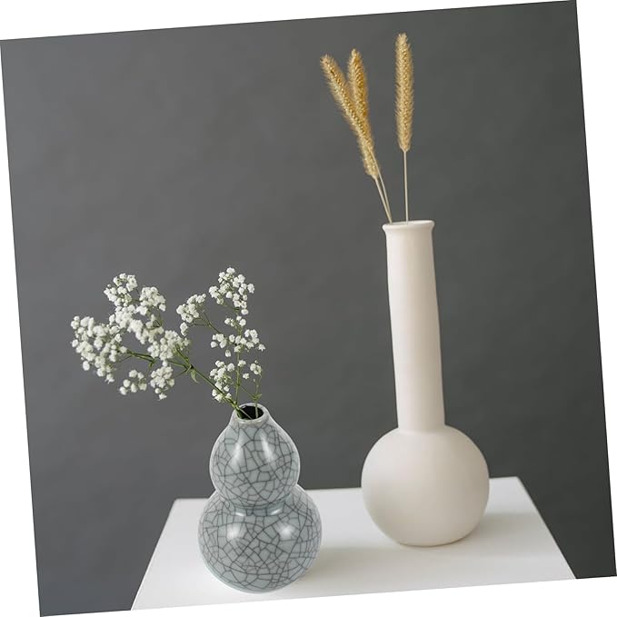 Cabilock Flower Display Container Stylish Ceramic Vase for Home Office Shop Made of Material