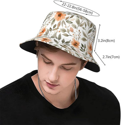 Bucket Hats Fashion Sun Cap Packable Outdoor Fisherman Hat for Women and Men Travel