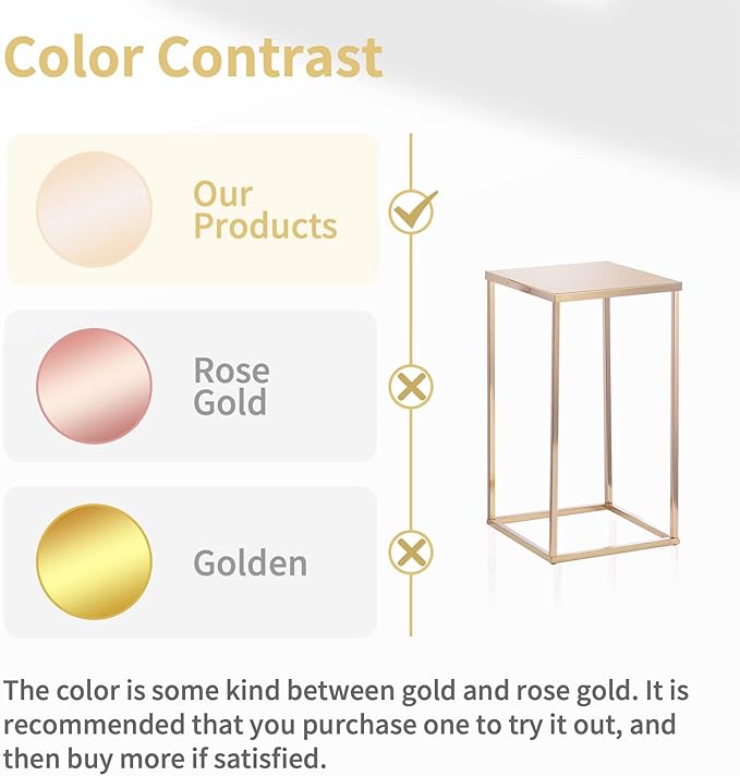NUPTIO Gold Vases for Centerpieces Wedding - 2 Pcs 15.7 inch Tall Gold Vase Wedding Centerpieces for Tables - Geometric Gold Centerpieces for Table Flower Stand for Table Centerpieces for Weddings