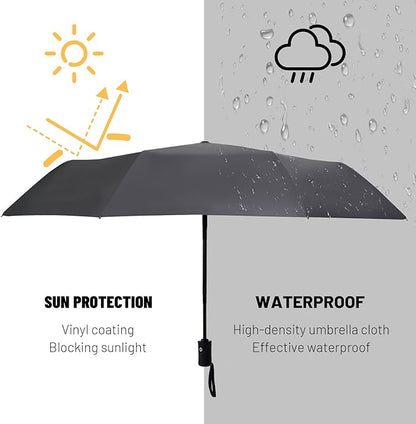 SY COMPACT Travel Umbrella Windproof Automatic Umbrellas Small Compact UV Sun Protection Factory Outlet Umbrella