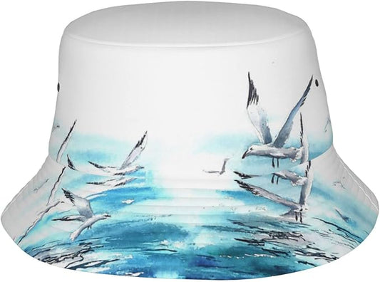 Bucket Hats for Women Sun Beach Travel Cap Unisex Men Bucket Hat