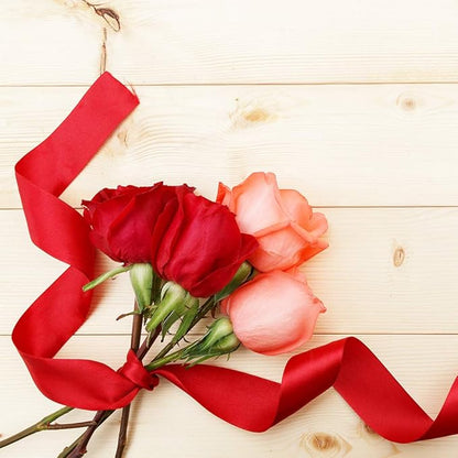 LIUYAXI Red Double Faced Satin Ribbon, 2" X Continuous 50 Yards, Ribbons Perfect for Gift Wrapping Wedding DIY Craft Bow Making & Other Projects