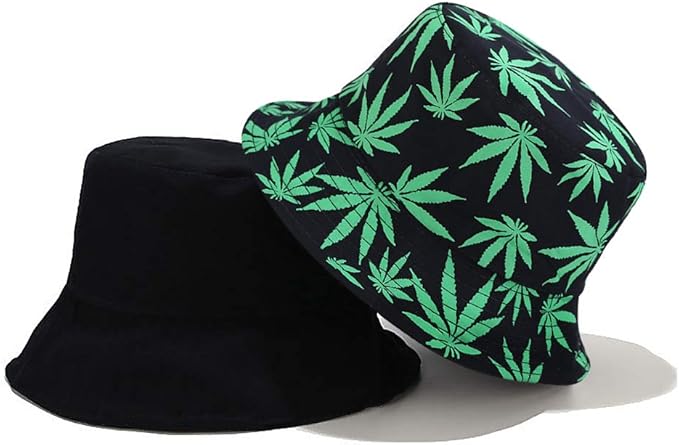 XYIYI Cute Bucket Hat Beach Fisherman Hats for Women, Reversible Double-Side-Wear